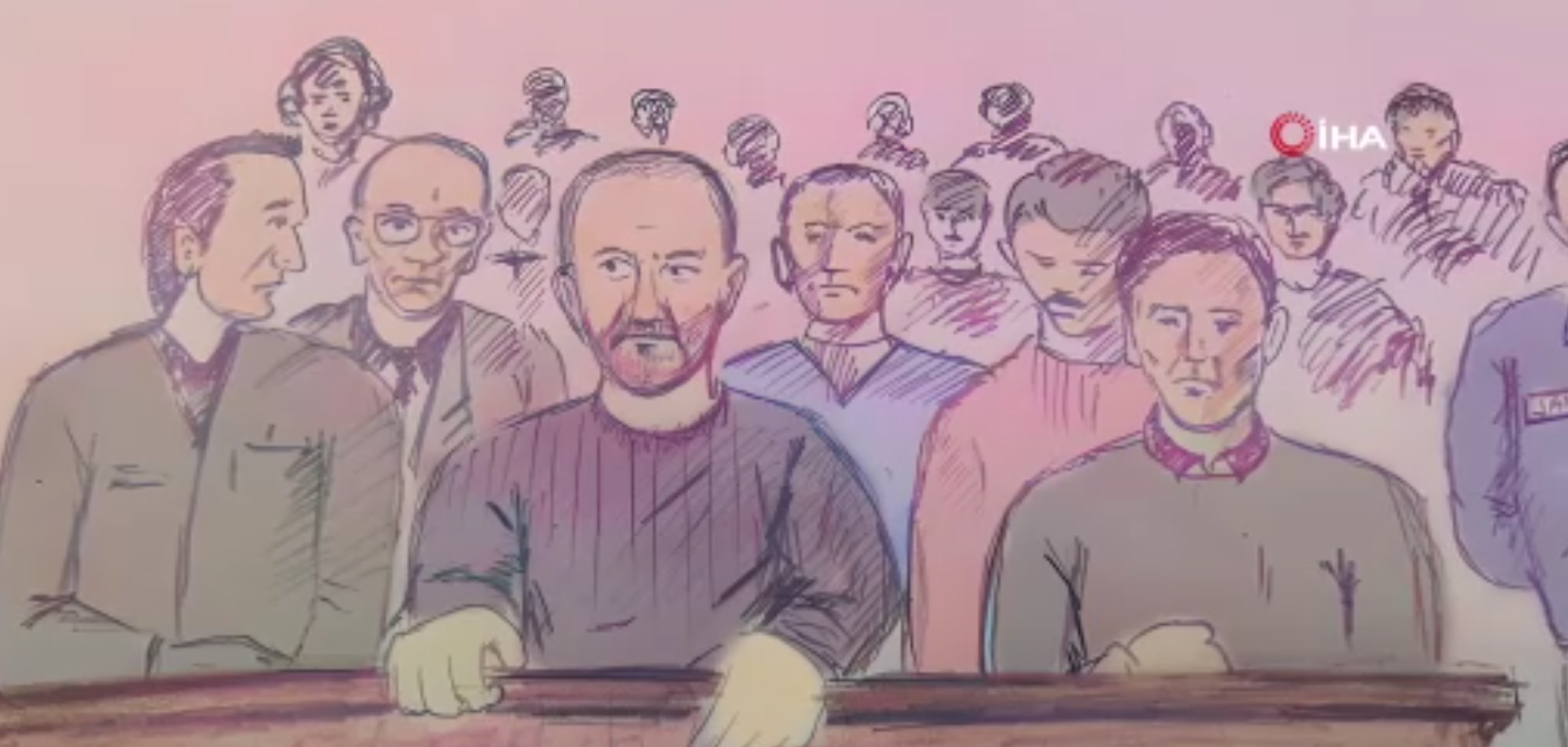 Yenidoğan Çetesi davasında 3.gün! Üyelerin yüzlerindeki ifadeler çizimlere yansıdı!