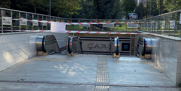 Yenikapı-Atatürk Havalimanı metro hattında arıza oluştu