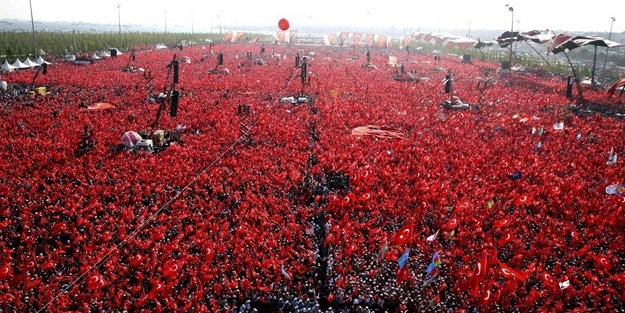 Yenikapı mitinginde bir rekor daha kırıldı