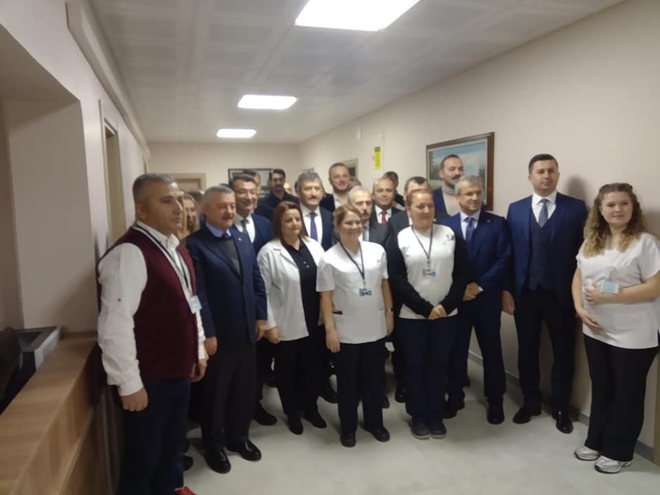 Yenilenen acil servis hizmete açıldı 