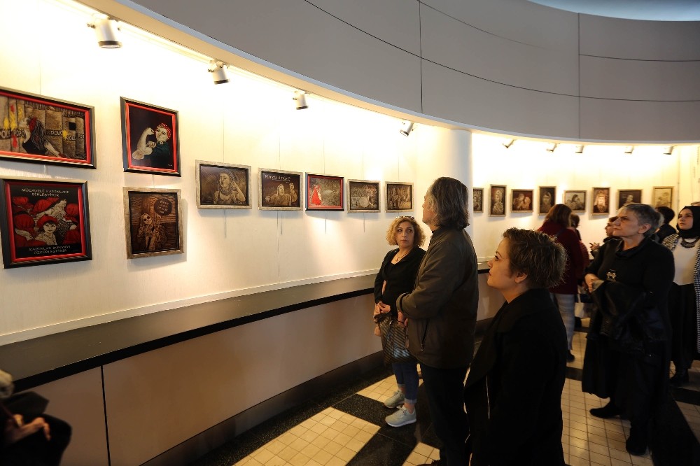 Yenimahalle’den 8 Mart’a özel sergi açılışı 