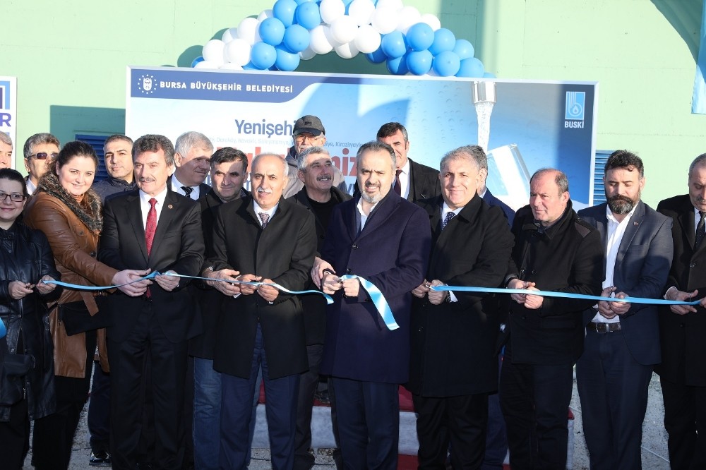 Yenişehir’de ‘sağlıklı’ içme suyu sevinci 