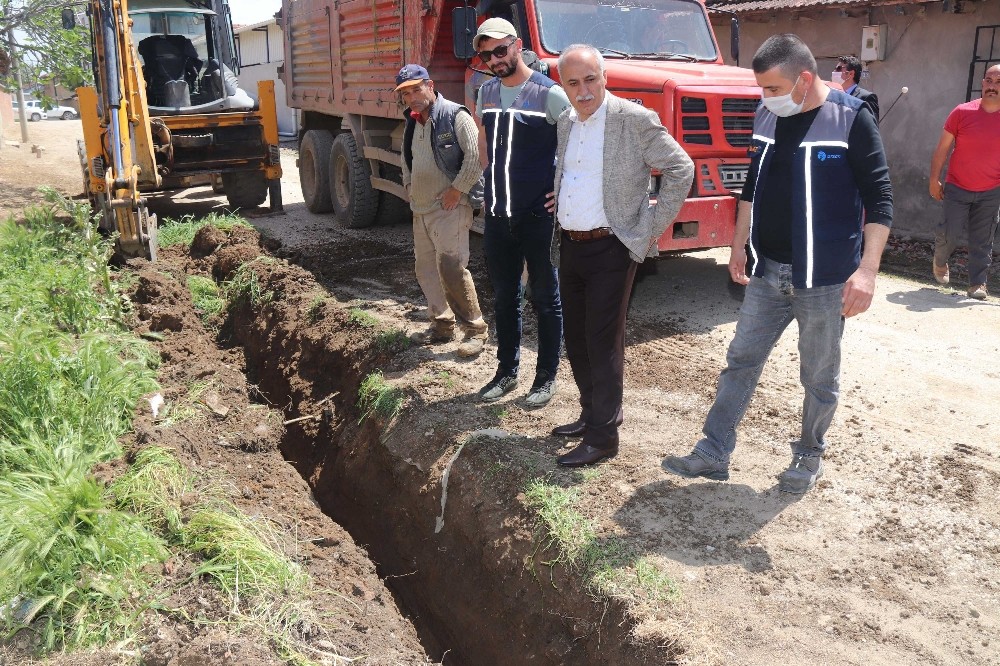 Yenişehir’in kırsal mahallelerinde doğalgaz çalışmaları sürüyor 