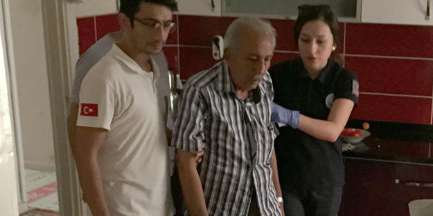 Yer: Adana... Eşi eve dönsün diye kendisini bıçakladı
