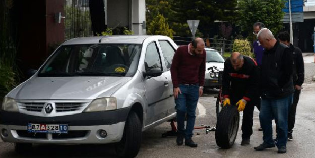 Yer: Adana! Otel müşterilerinin araç lastiklerini kestiler