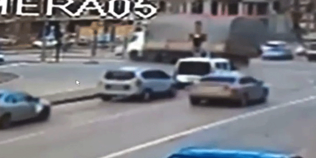 Yer: Bursa! Dehşet anları kamerada