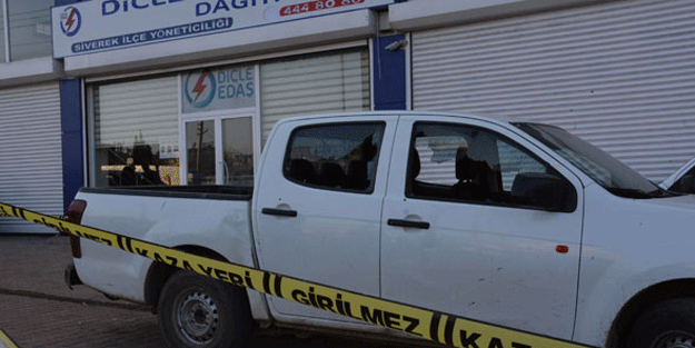 Yer Siverek… Otomatik silahlar ile taradılar