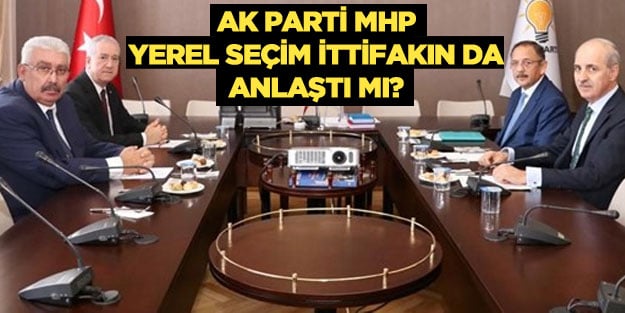 AK Parti MHP ittifakında son dakika gelişmesi