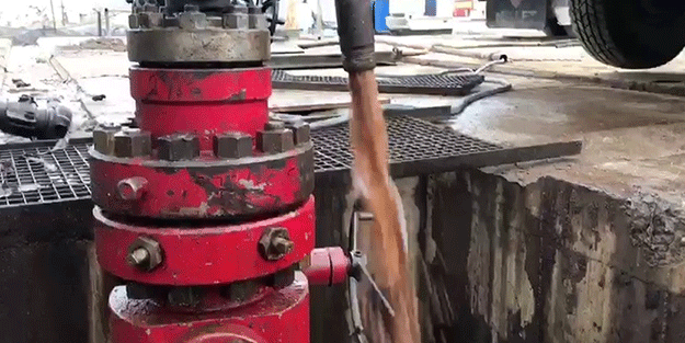 Yerin altından petrol fışkırdı! Türkiye bu görüntü ile sevince boğuldu