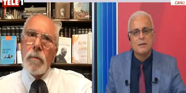 ‘Yerinize geçin’ deyince ortalık toz duman oldu... Emre Kongar ve Merdan Yanardağ arasında laf dalaşı