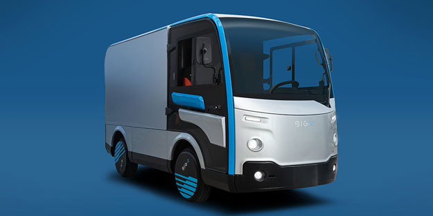 Yerli elektrikli hafif ticari modeli Big-e banttan indi