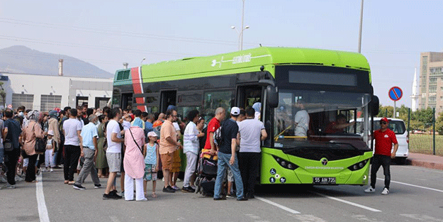 Yerli elektrikli otobüsler, TEKNOFEST'e damga vurdu