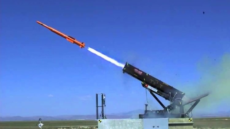 Yerli füze Hisar-O'nun test atışı yapıldı
