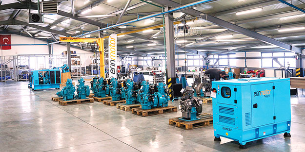 Yerli imkânlarla dizel motor üretip ihraç ediyor