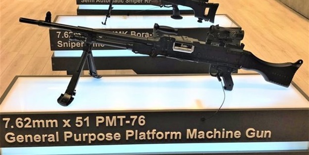 Yerli makineli tüfek PMT-76 geliyor!