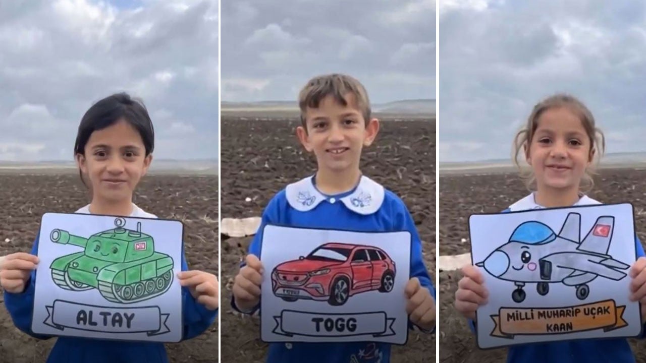 Yerli Malı Haftasında büyük dönüşüm: Kuruyemiş kek çocukları gitti! Altay, Togg, Kızılelma çocukları geldi