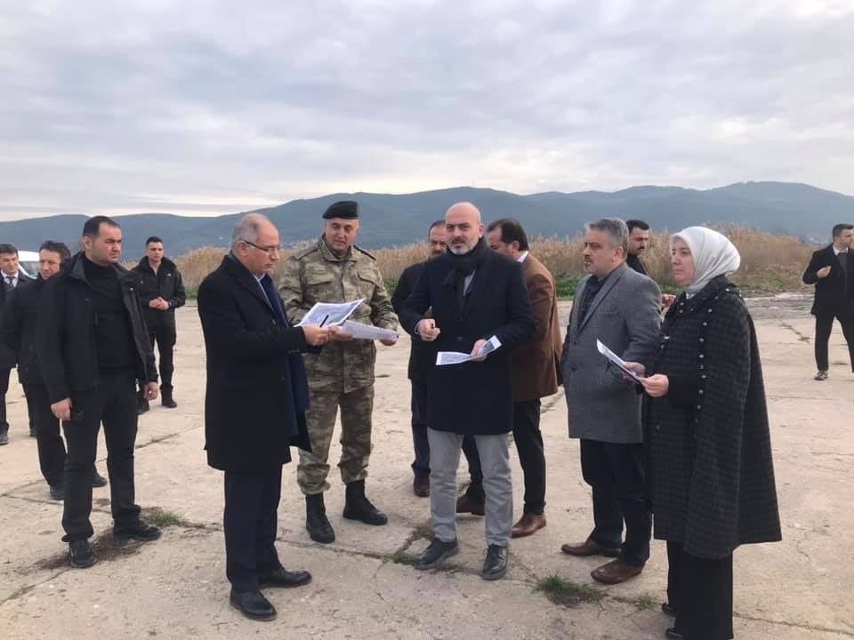 Yerli otomobil fabrikasının yapılacağı arsa incelendi 