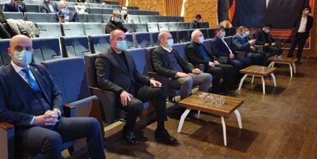 Yerli Otomobil için maskeli toplantı