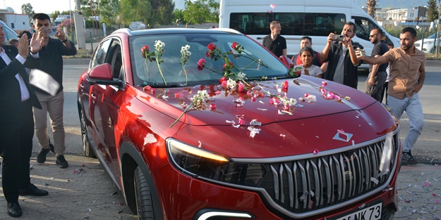 Yerli otomobil TOGG Şırnak'ta tanıtıldı