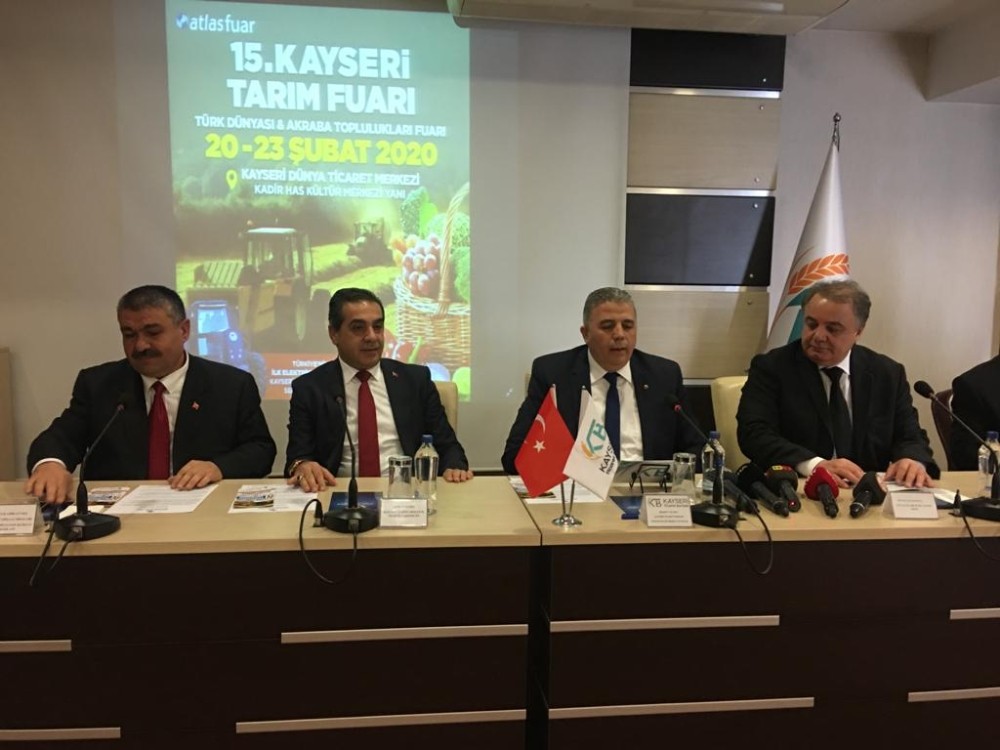 Yerli tarım makineleri ilk kez Kayseri’de görücüye çıkacak 