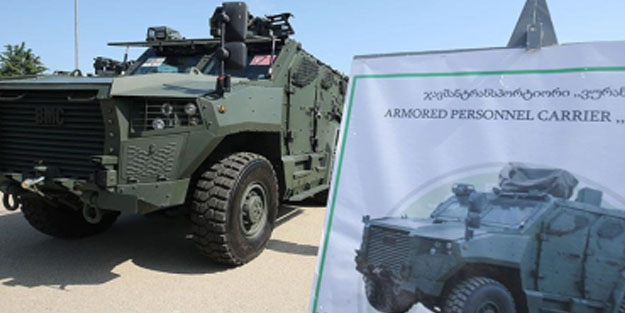 Milli 'VURAN' zırhlı araçları Gürcistan ordusuna teslim etti! Programı resmen açıklandı