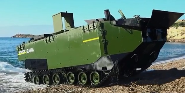 Yerli ZAHA'nın denizdeki görüntüleri paylaşıldı