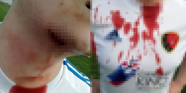 Yeşil sahalar kana bulandı! Sahaya inip futbolcunun boğazını kestiler