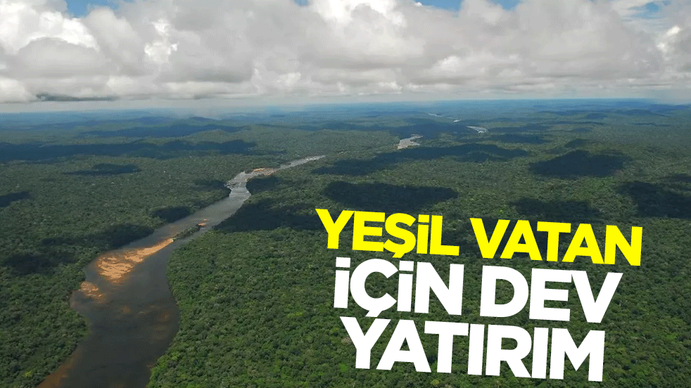 Yeşil Vatan için dev yatırım! Yaklaşık 10,9 milyar lira harcandı