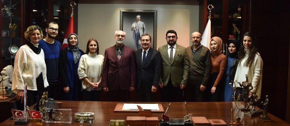 Yeşilay’dan Başkan Ataç’a ziyaret 