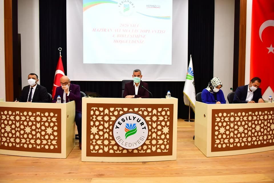 Yeşilyurt Belediye Meclisi Haziran ayı çalışmalarını tamamladı 