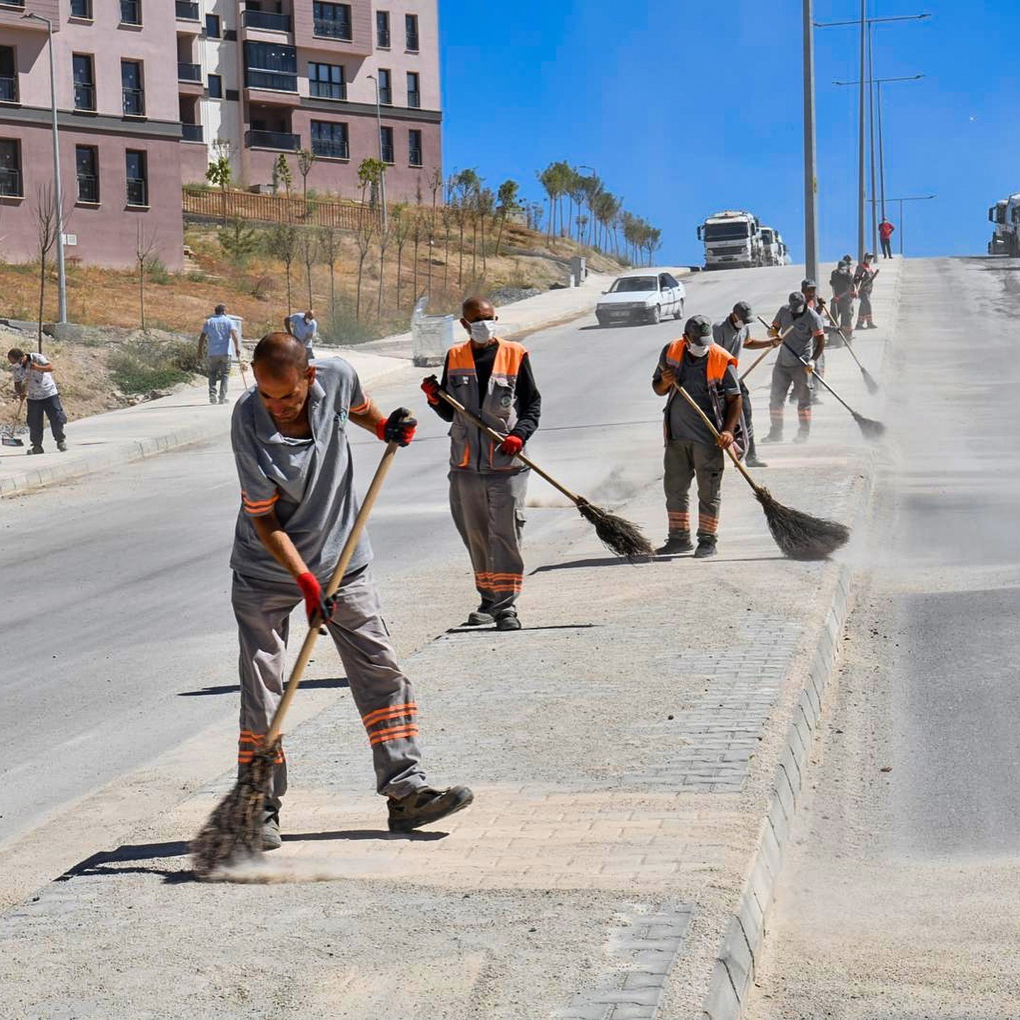Yeşilyurt Belediyesinin temizlik seferberliği devam ediyor