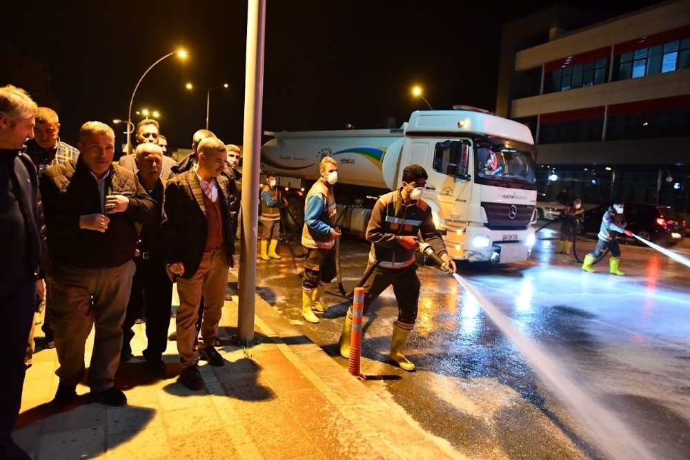 Yeşilyurt’ta ‘korona virüs önlemleri arttırıldı 