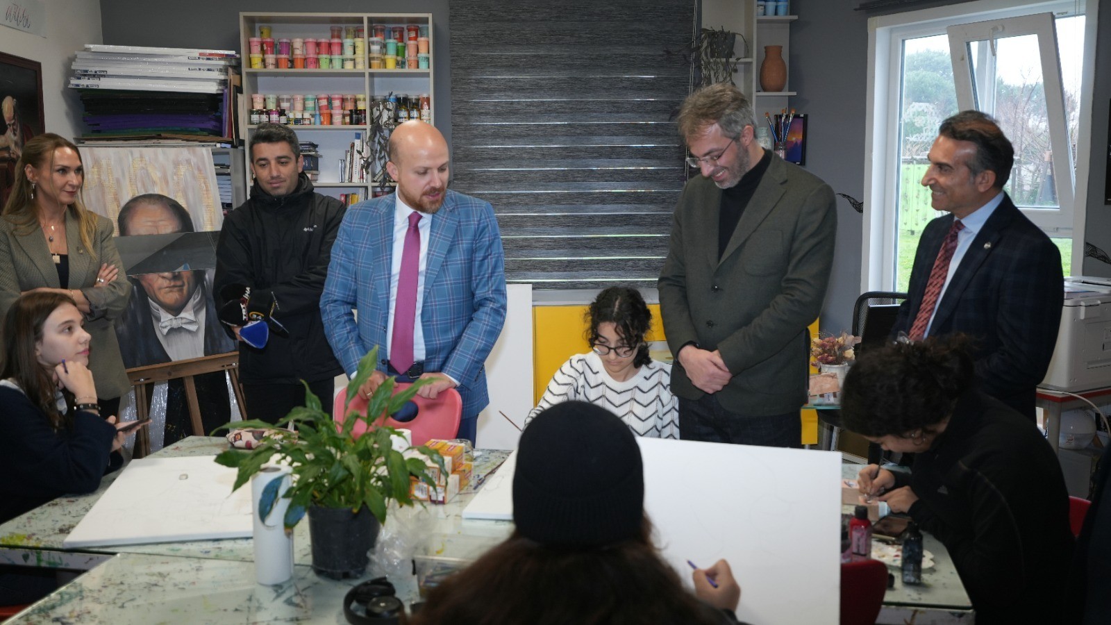 YETEV Mütevelli Heyeti Başkanı Bilal Erdoğan’dan BİLSEM’e Ziyaret