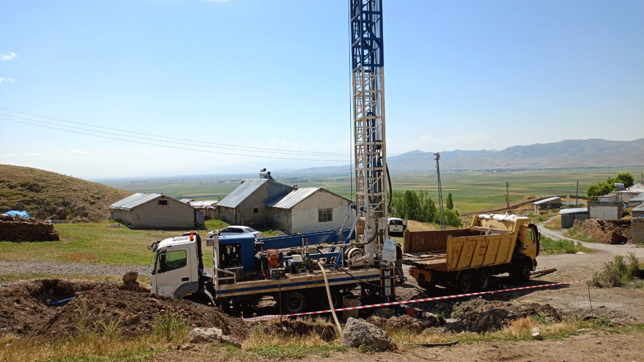 Yığıntaş’ta susuzluk sona eriyor! Sondaj çalışmaları tamamlandı