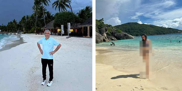 Yiğitseniz bunu da eleştirin! AK Partili milletvekilinin tatilini eleştiren CHP'liler Defne Samyeli'nin çıplak Maldivler pozuna sözünüz yok mu?