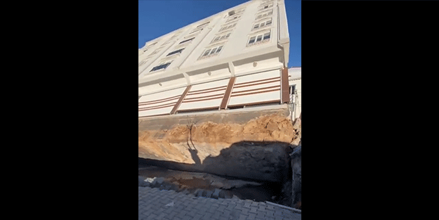 Yıkılan binayı görenlerin ağzı açık kaldı!