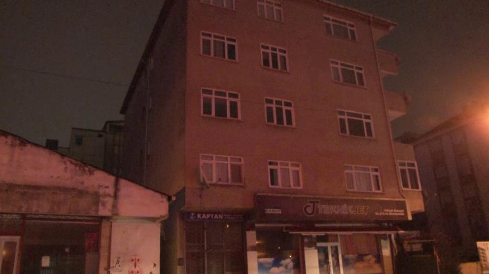 Yıkılmak üzereydi boşaltıldı