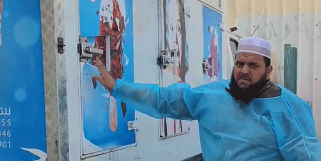 Yıkılsın dünya! İsrail terörünün en acı görüntüsü