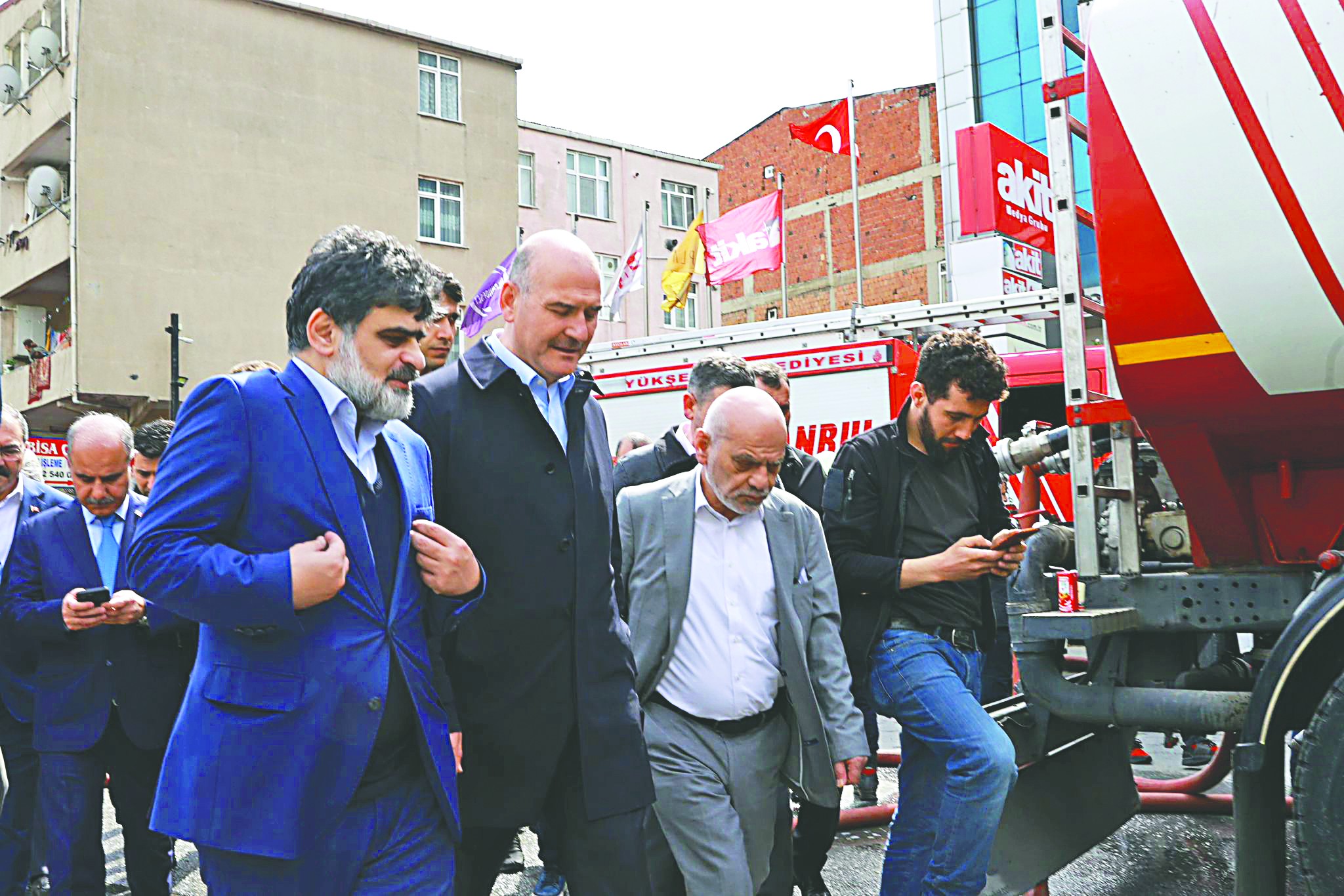 Yıkımın boyutu çok büyük her türlü desteğe hazırız