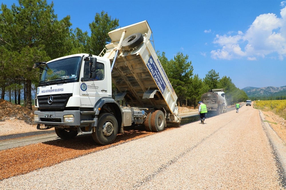 Yılanlı yolu tamamlandı 
