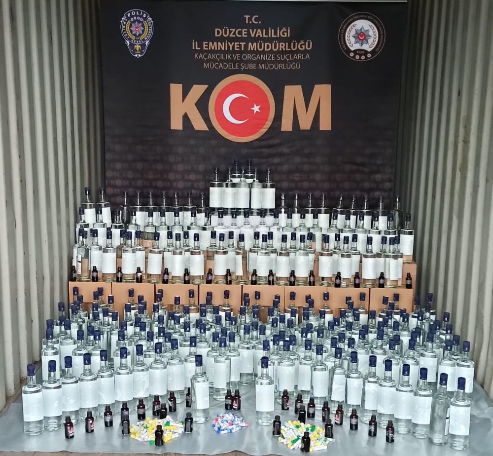 Yılbaşı öncesi alkol operasyonu 