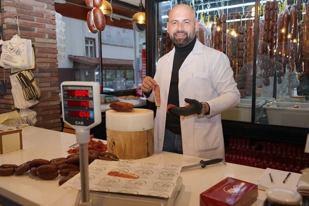 Yılbaşı öncesinde Kastamonu’da pastırma satışları patladı 