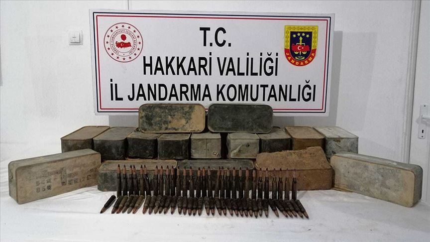 'Yıldırım-2 Cilo Operasyonu'nda uçaksavar mühimmat ele geçirildi