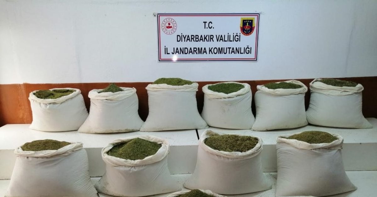 Yıldırım-7 NARKO Terör operasyonu! Terör finansmanına ağır darbe: 1 ton 16 kilo esrar yakalandı