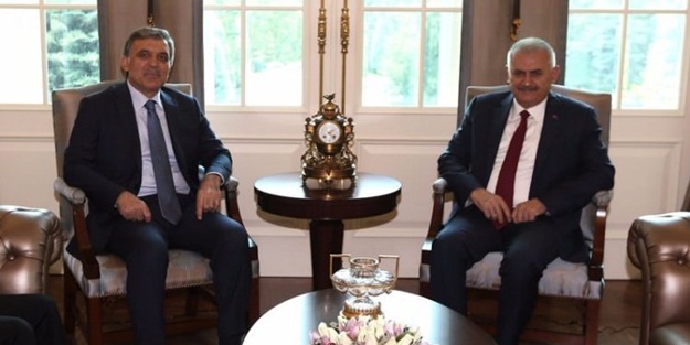 Yıldırım, Abdullah Gül ile görüştü