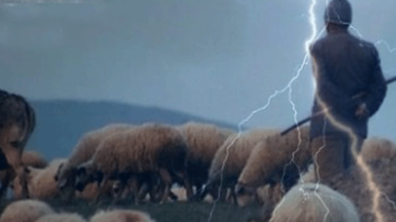 Yıldırım kafasına isabet etti, 34 yaşındaki çoban öldü