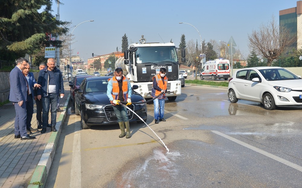 Yıldırım’da korona virüs tedbiri 