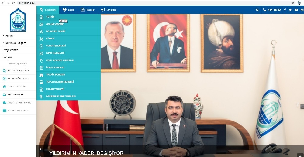 Yıldırım’da koronavirüse karşı ‘e-imar’ sistemi 