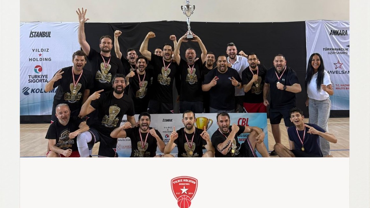 Yıldız Holding Basketbol Takımı bu yıl da Türkiye Şampiyonu