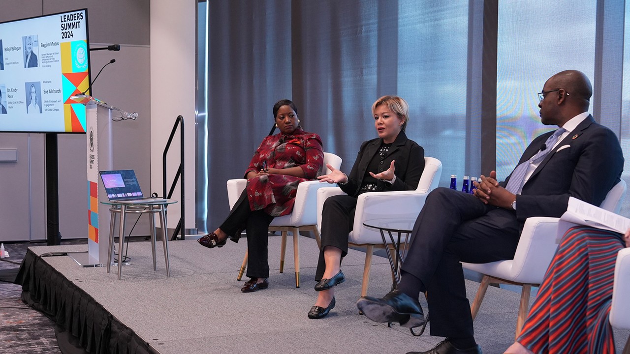 Liderliği takdir topladı! Yıldız Holding, New York'ta fırsat eşitliğine çağrı yaptı!